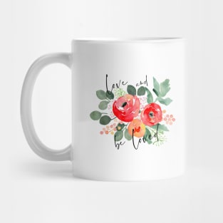 Be loved florals Mug